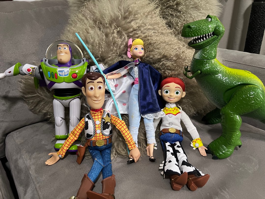 Toy Story characters. Five piece set, Hobbies & Toys, Toys & Games on ...