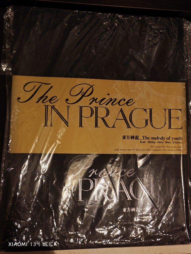 東方神起 写真集 The Prince IN PRAGUE