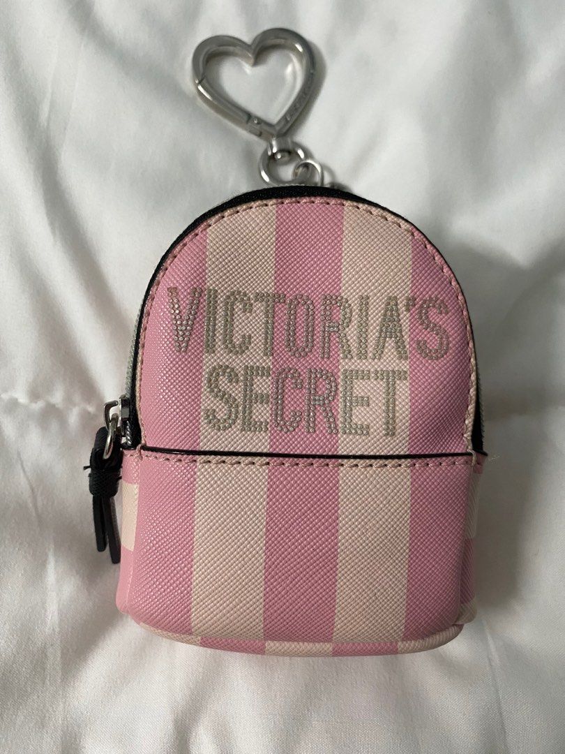 Victoria s Secret Mini Backpack Keychain Women s Fashion Bags Wallets Purses Pouches on Carousell