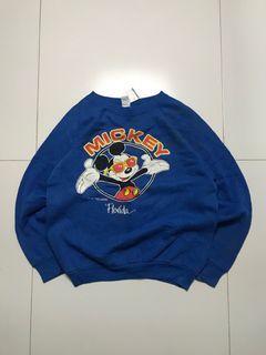 Vintage 80s mickey mouse Florida crewneck sweater | Size Medium