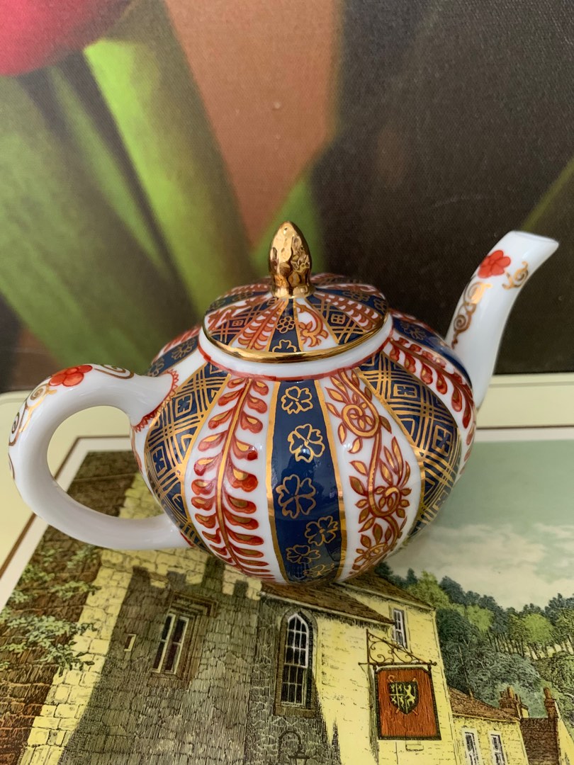 Vintage Franklin Mint VICTORIA & ALBERT MUSEUM TEAPOT Meisson GREAT