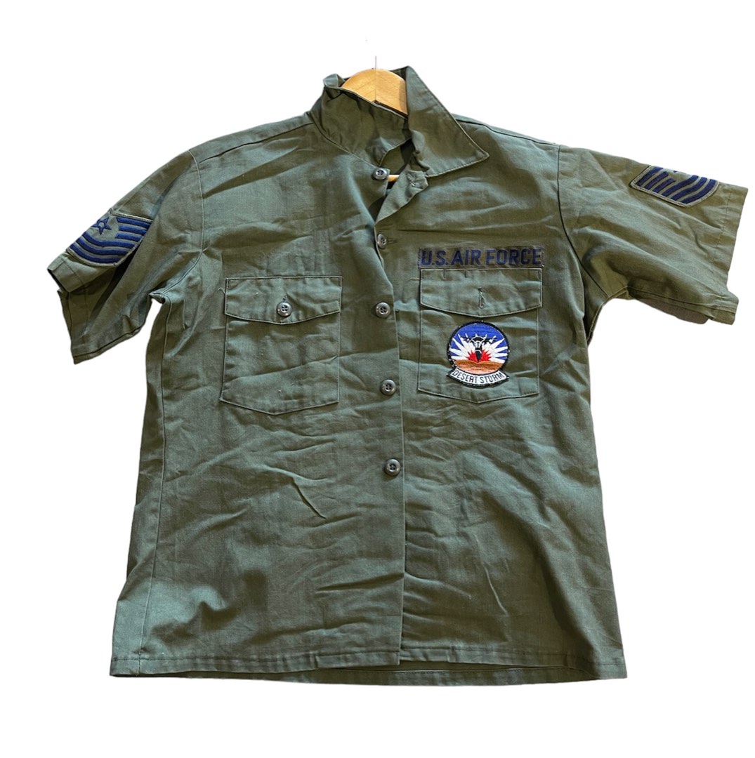 Vintage us army shirt, Luxury, Apparel on Carousell