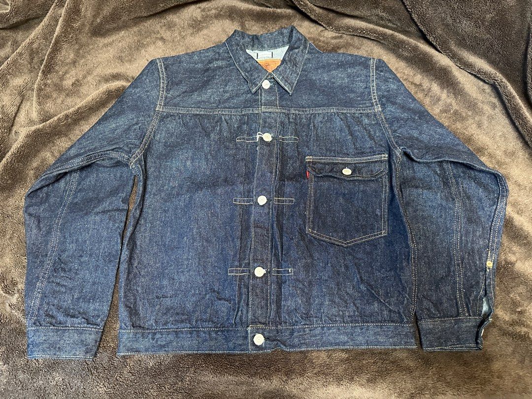 Warehouse DD-2001 T-Back Type 1 denim jacket, 男裝, 外套及戶外衣服 