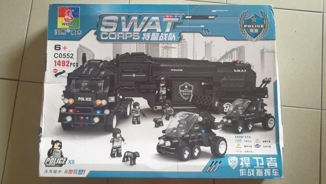 Woma Lego Compatible Police Series C0552 Hobbies Toys Toys Games on Carousell