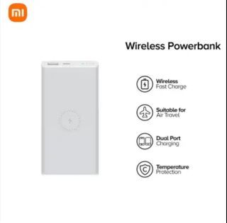 Xiaomi Wireless Power Bank 10000mAh WPB15PDZM USB C Mi Powerbank 10000 10W Qi Wireless Charger Port