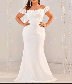 1X BRAND NEW PLUS SIZE White Wedding Dress Gown