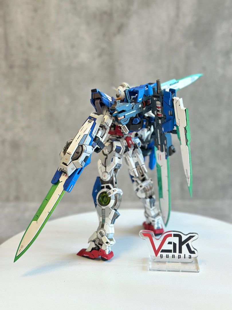 高達 全上色完成品 CMYK 1/100 GK MG Exia Bandai 能天使 德天使 力天使 主天使 ka pg hg rg 144 ...