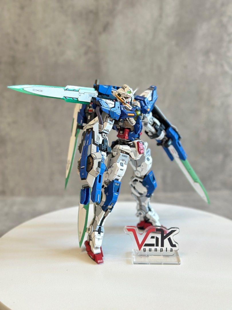 高達 全上色完成品 CMYK 1/100 GK MG Exia Bandai 能天使 德天使 力天使 主天使 ka pg hg rg 144 ...