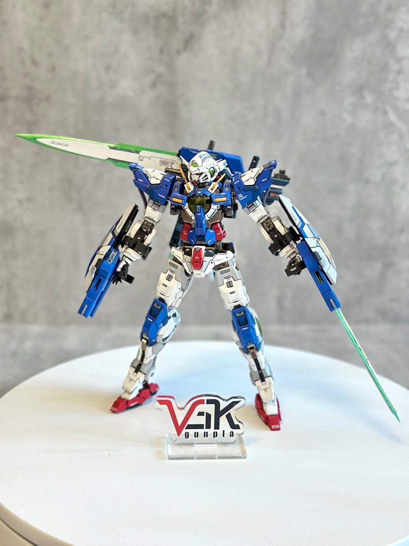 高達 全上色完成品 CMYK 1/100 GK MG Exia Bandai 能天使 德天使 力天使 主天使 ka pg hg rg 144 ...