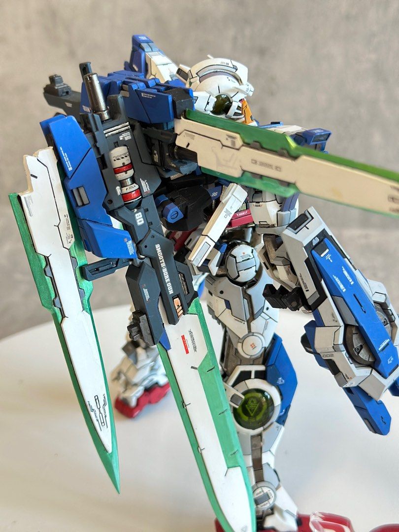 高達 全上色完成品 CMYK 1/100 GK MG Exia Bandai 能天使 德天使 力天使 主天使 ka pg hg rg 144 ...