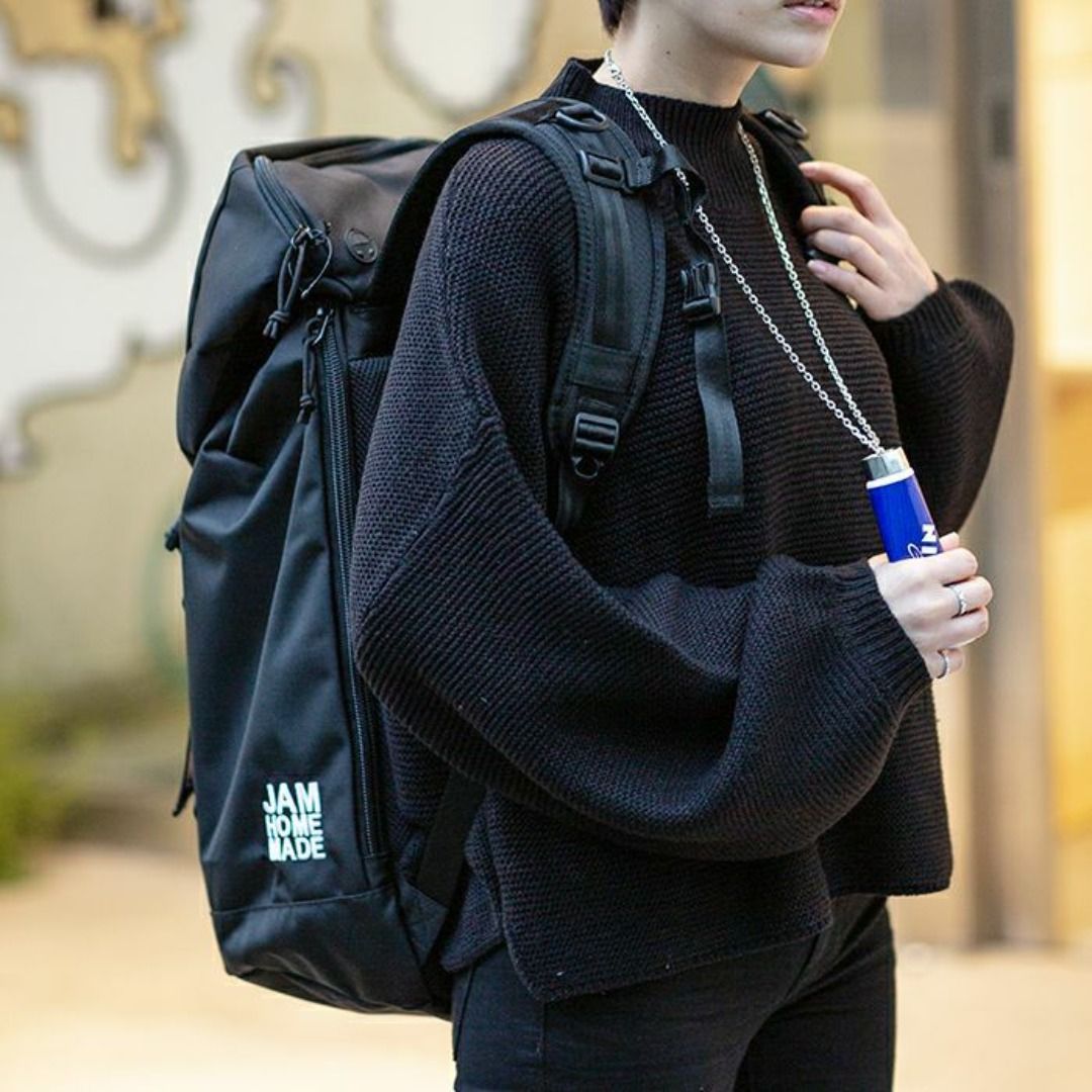 預購 日本 JAM HOME MADE x NEW ERA RUCKSACK backpack unisex 35L, 男裝, 袋, 背包 ...
