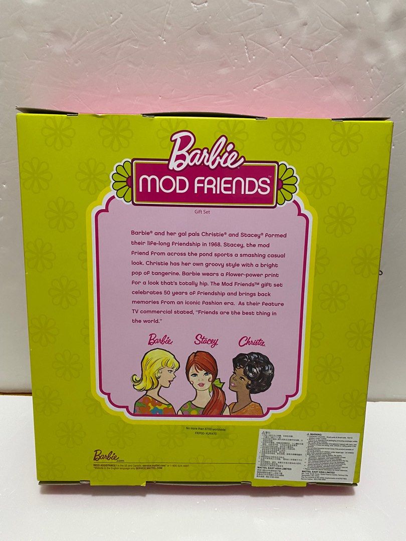 Mod friends barbie gift set sales