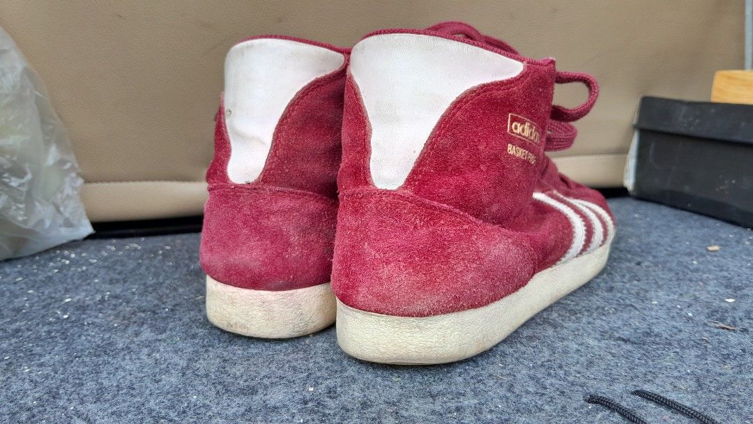 High Top Adidas Basket Profi Pink Adidas Basket Profi, Fesyen Pria