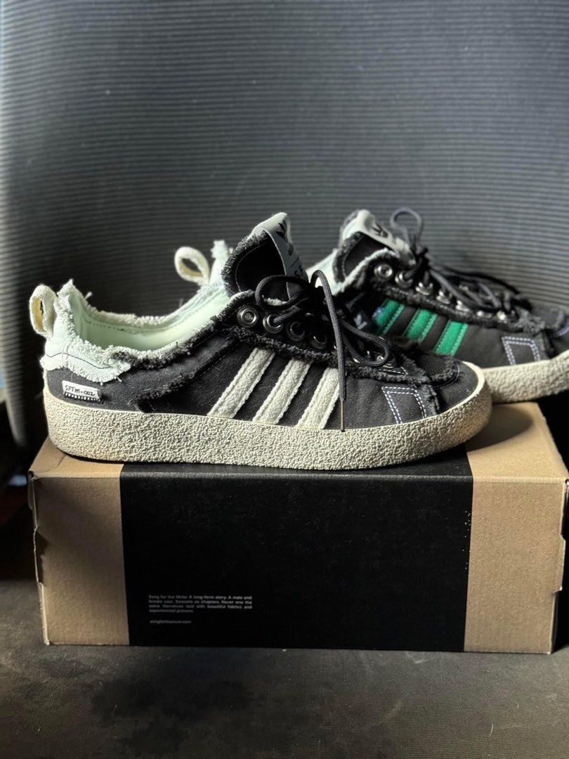 adidas gazelle silver green womens Campus 80s