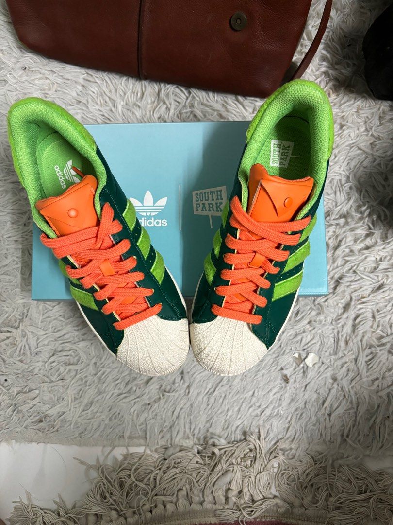 adidas gazelle silver green womens South Park x Adidas Superstar 