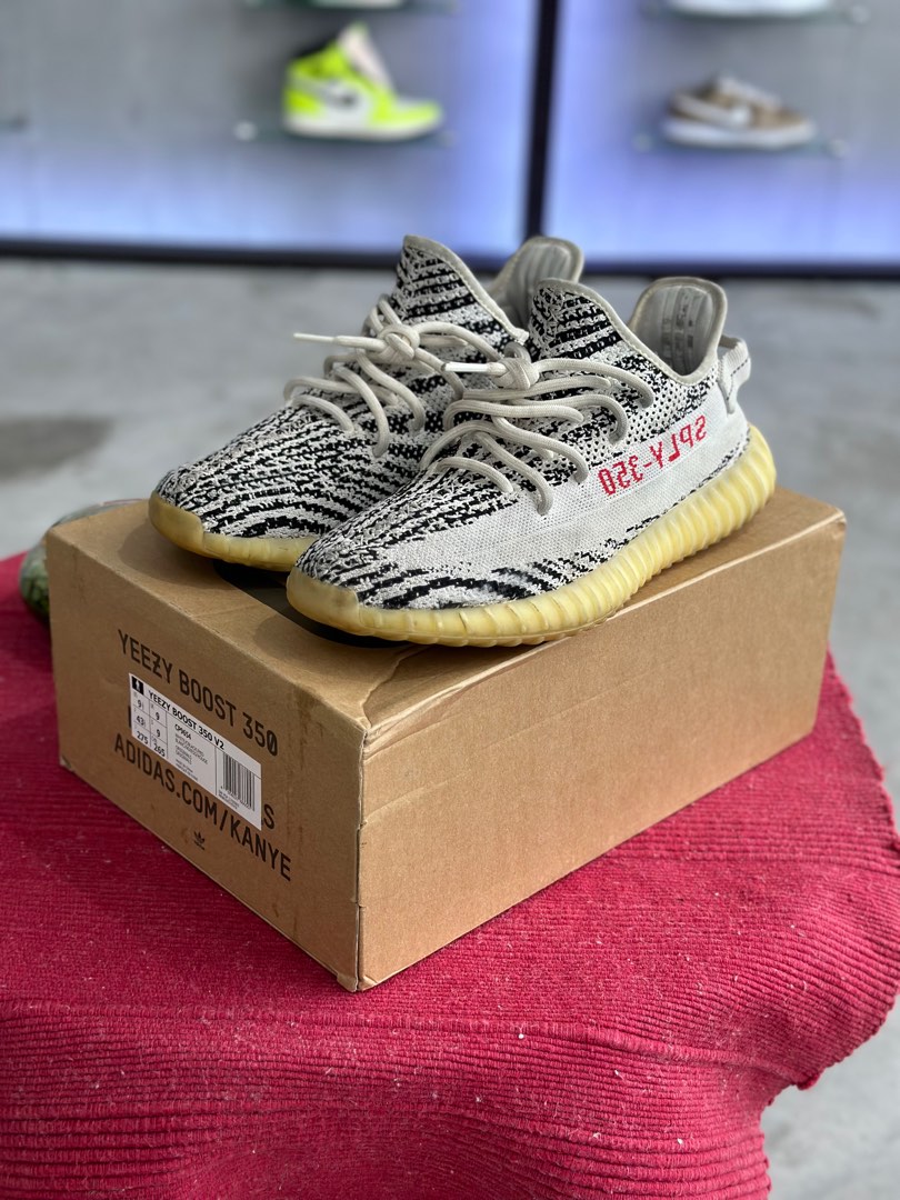 Kanye sales yeezy zebra