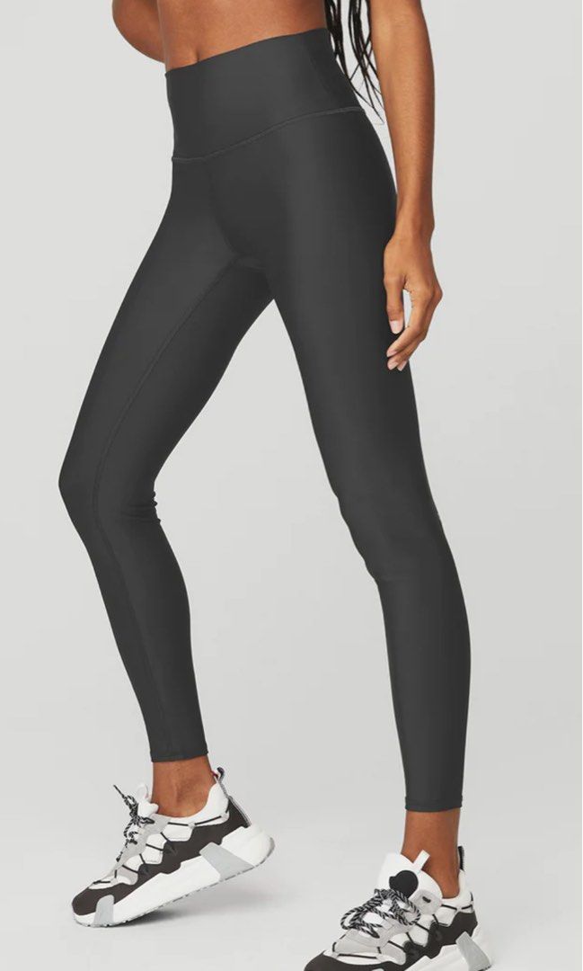 alo yoga 7/8 high-waist airlift legging - anthracite, Women's Fashion,  Activewear on Carousell