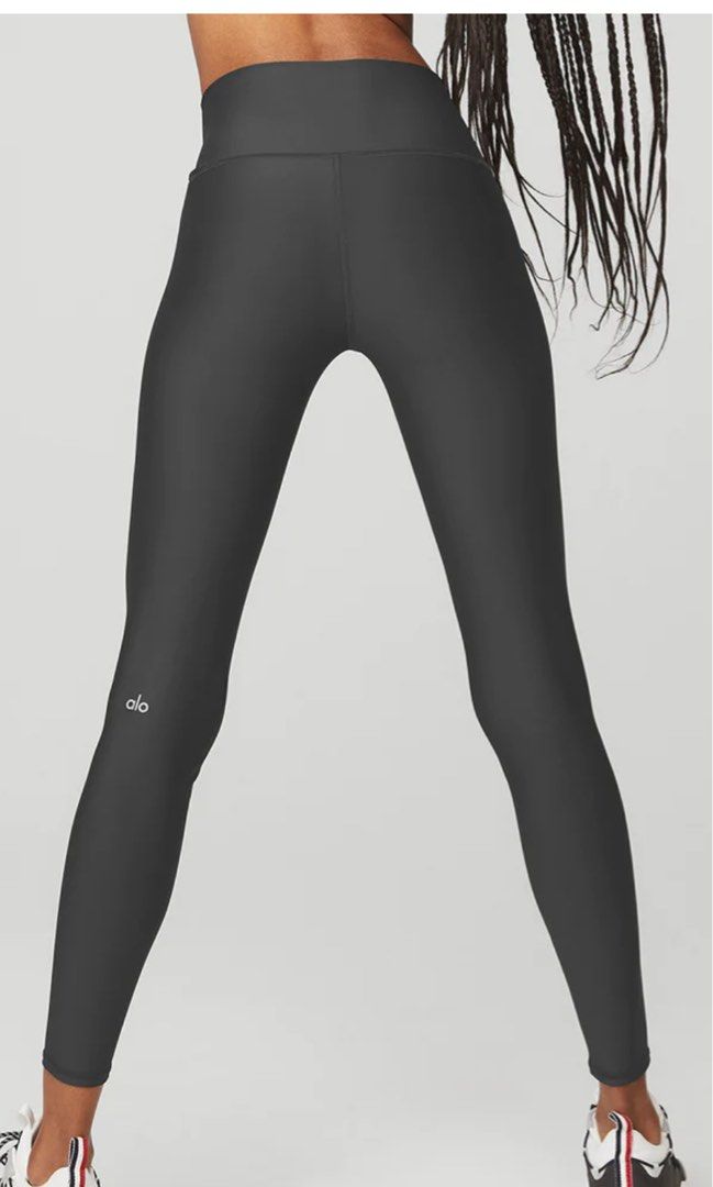 Alo yoga 7/8 high waist airlift legging in anthracite, Women's Fashion,  Activewear on Carousell