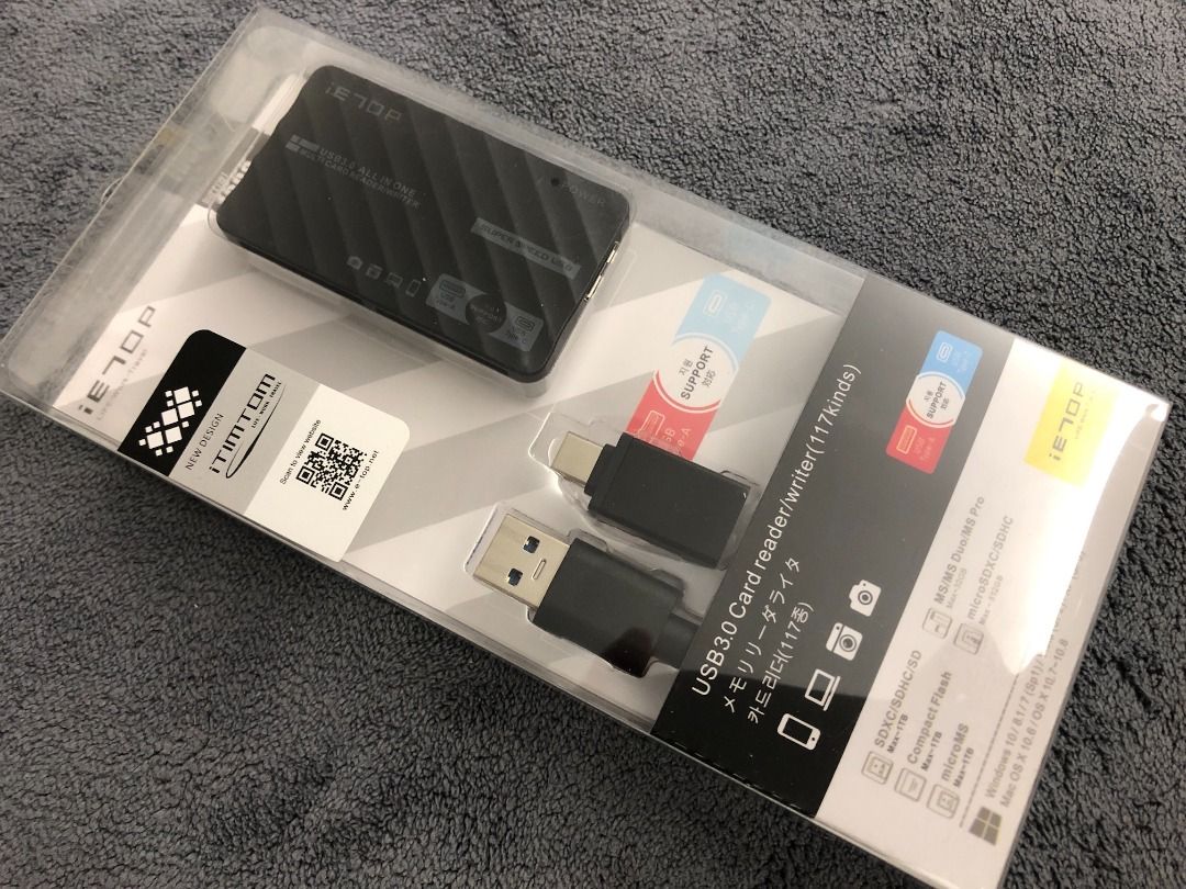 ARD READER (DUAL Interface USB Type-C & Type-A) All-In-One USB 3.0 Card ...