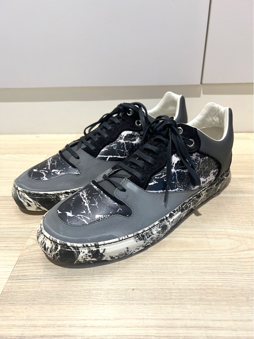Balenciaga marble sneakers hot sale