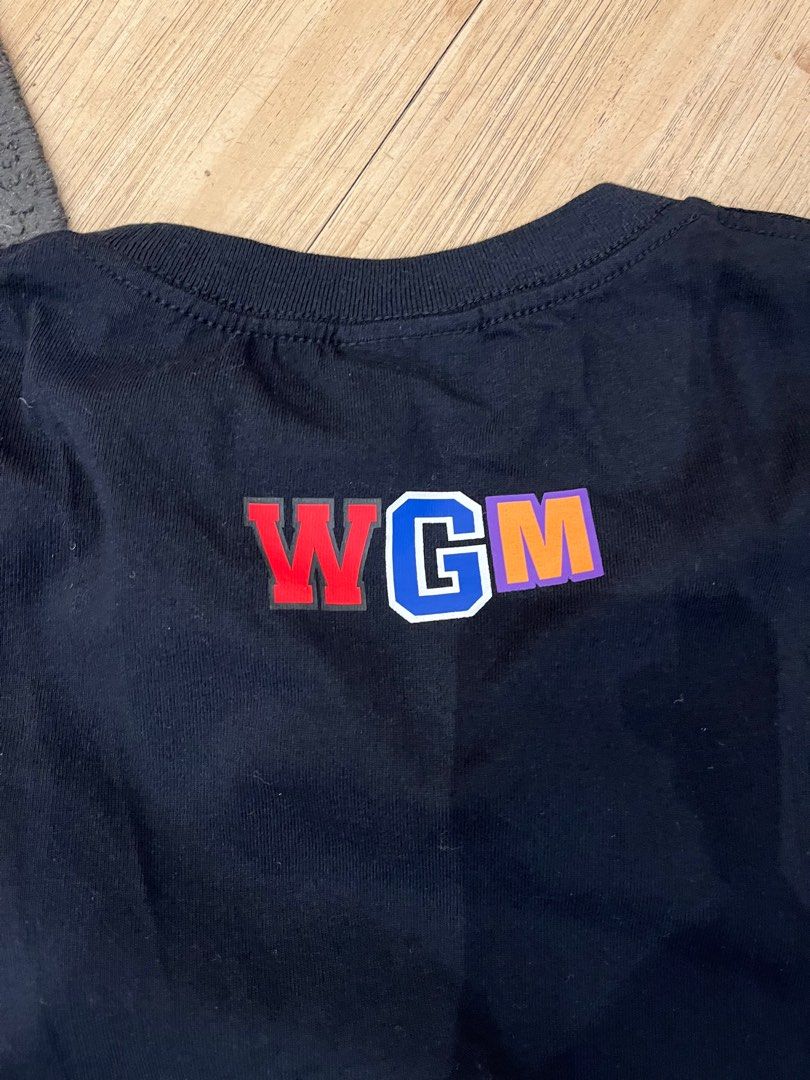 Bape WGM small shark logo Tee