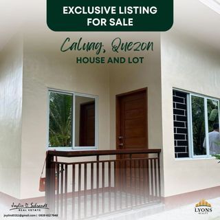 Beach Front Property House and Lot Ready for Occupancy, Calauag Quezon