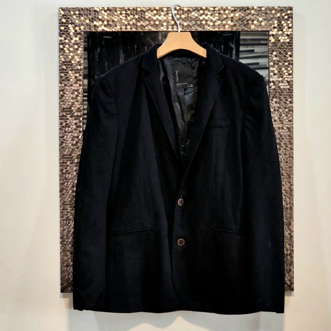 Double breasted blazer bershka top