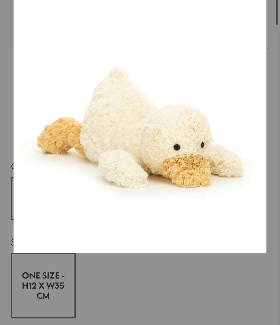 bnwt-jellycat-tumblie-duck-hobbies-toys-toys-games-on-carousell