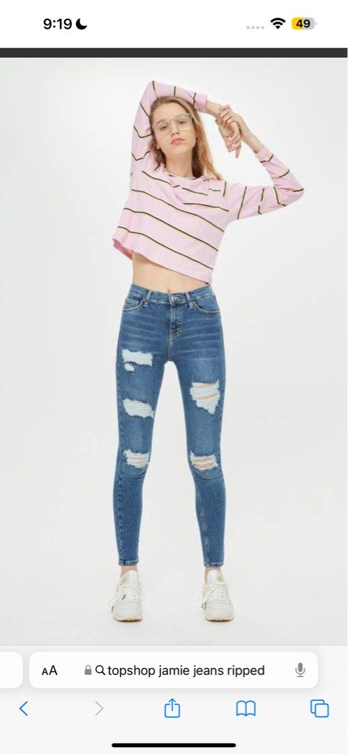 Jamie store jeans ripped