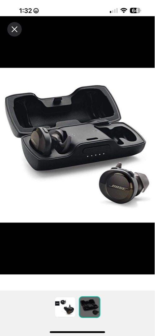 BOSE SOUND SPORT FREE FOR SALE Audio Earphones on Carousell