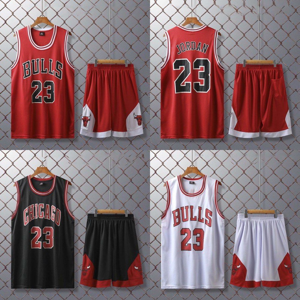 BRAND NEW IN STOCK NBA Chicago 23 Michael Jordan Jersey Set For Men Basketball Uniform Wear Sportswear Men s Fashion Activewear on Carousell