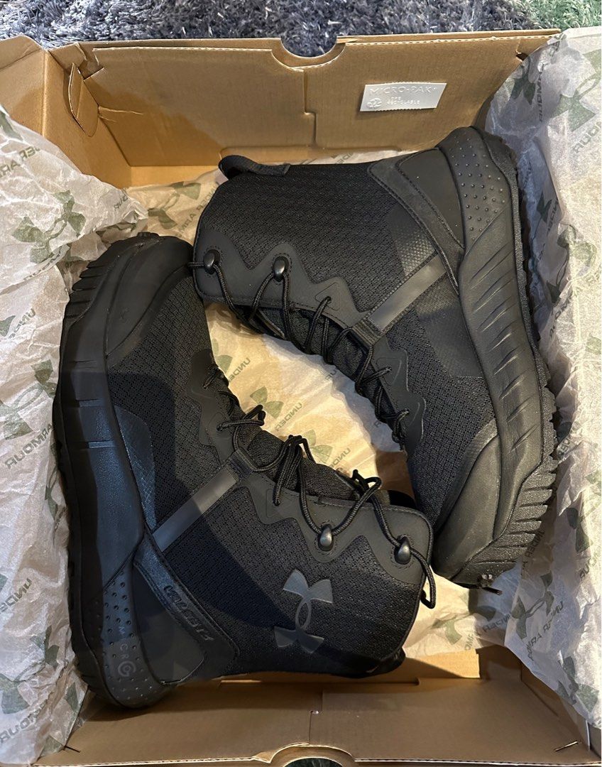 Under Armour Micro G® Valsetz Mid Tactical Boots, Men's Fashion, Footwear,  Boots on Carousell