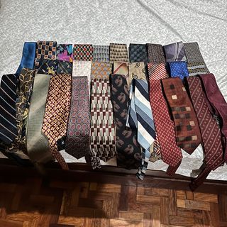 Branded Neckties 31 pcs — BUNDLE