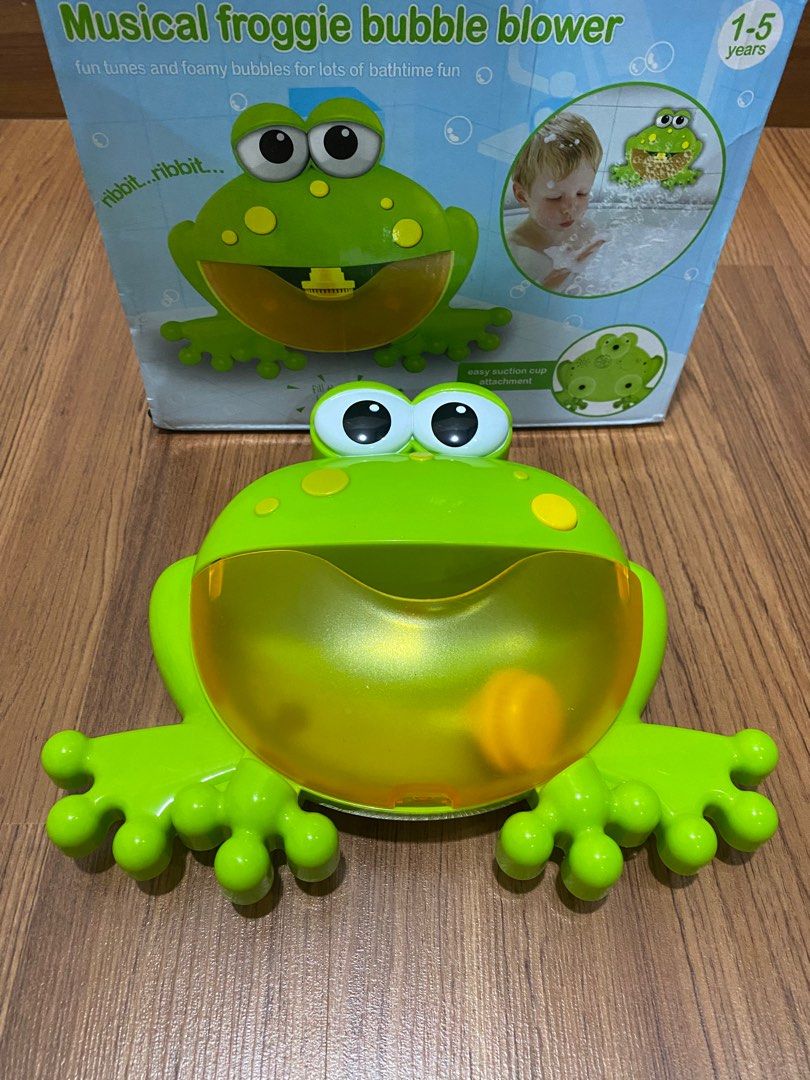 Musical froggie hot sale bubble blower