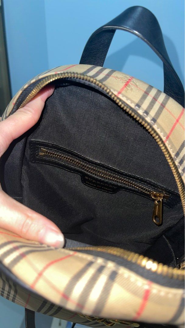 Burberry 1983 Check Link backpack Luxury Bags Wallets on Carousell