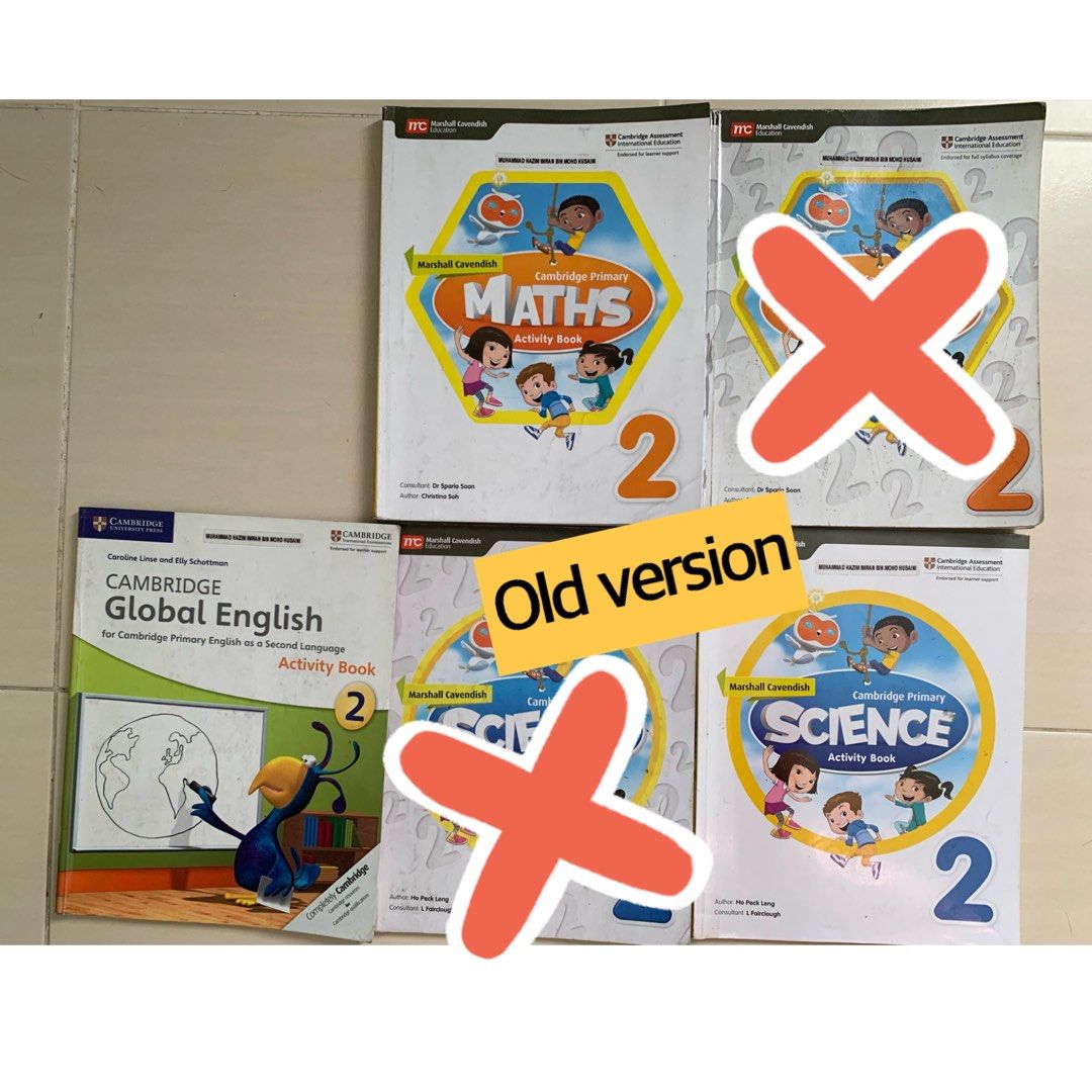 Cambridge Textbooks for Year 2, 3 & 4, Hobbies & Toys, Books ...