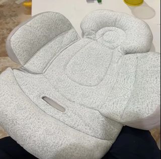 Car Seat Insert for Infant Soft Baby Stroller Pad Baby Stroller Seat Liner Head and Body Support Pillow  Baby Stroller Cushion Pad