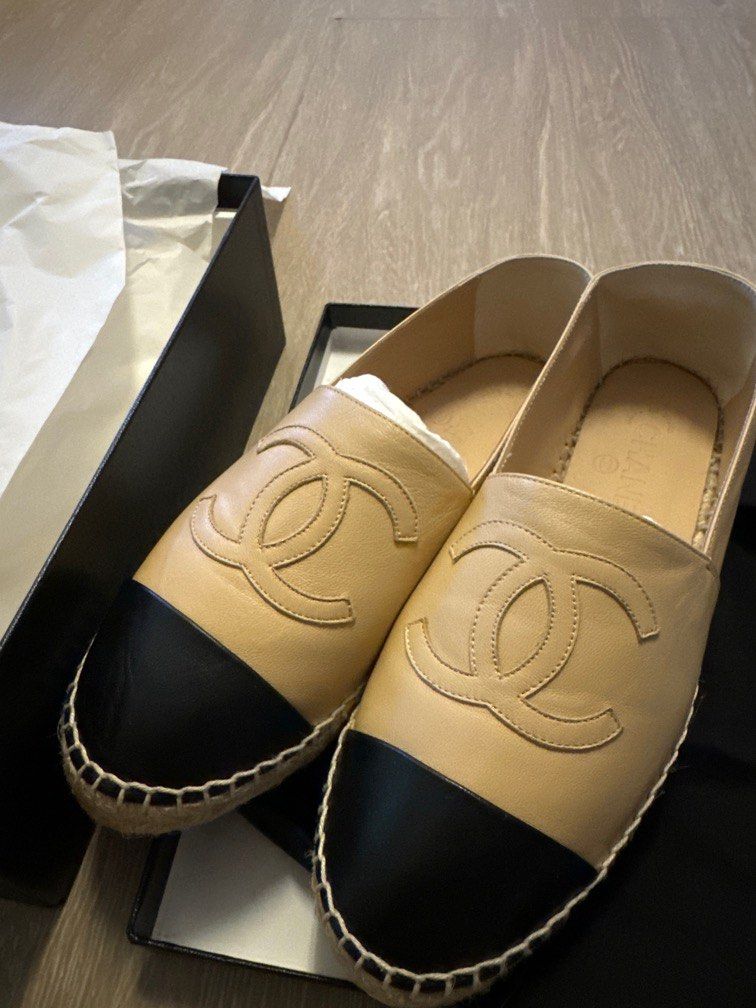 Chanel Espadrilles 100 39 size Carousell