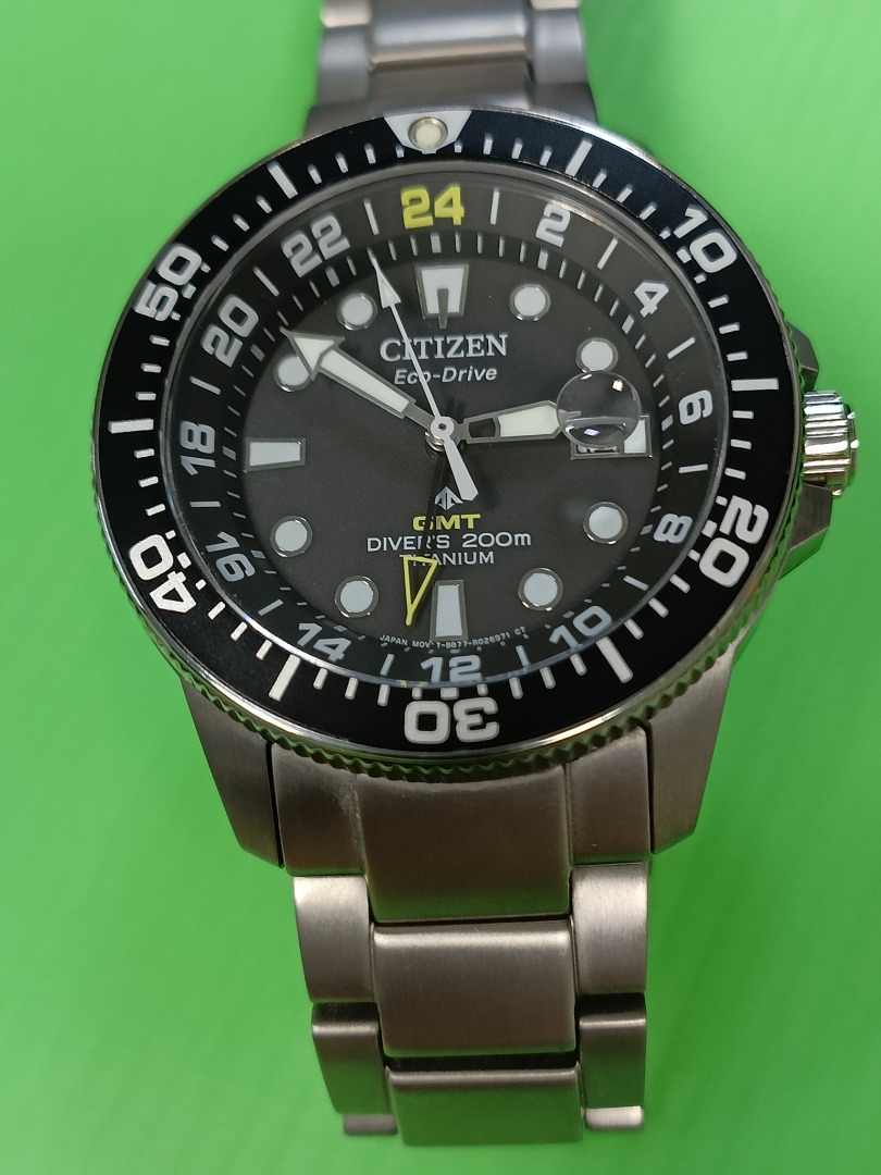 Citizen Promaster Diver GMT Titanium BJ7110-89E JDM ($600