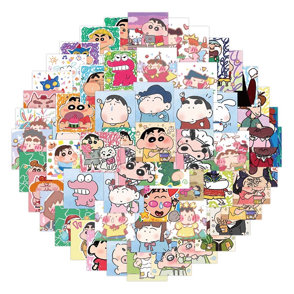 Crayon Shin Chan LBXX PVC Stickers, Hobbies & Toys, Art & Prints on ...