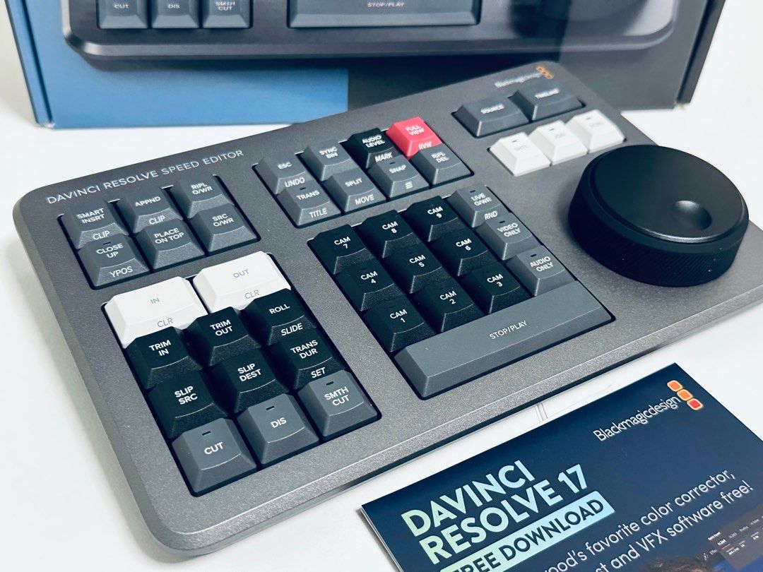 Davinci Resolve Speed Editor, 電腦＆科技, 電腦周邊及配件, 電腦鍵盤 