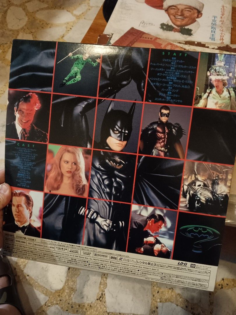 DC comics batman forever laserdisc (Category: CDs & DVDs) located in Quezon City. Submitted by toys_r_here (Listing ID 1292561063, Image 3). Description: As is po Pa check nlng ng condition sa pics What you see is what you get haggle pwede PM ME FOR MORE QUESTIONS First to pay gets the item ship pwed din Qc area near quezon ave. Payment pwede bdo bpi.