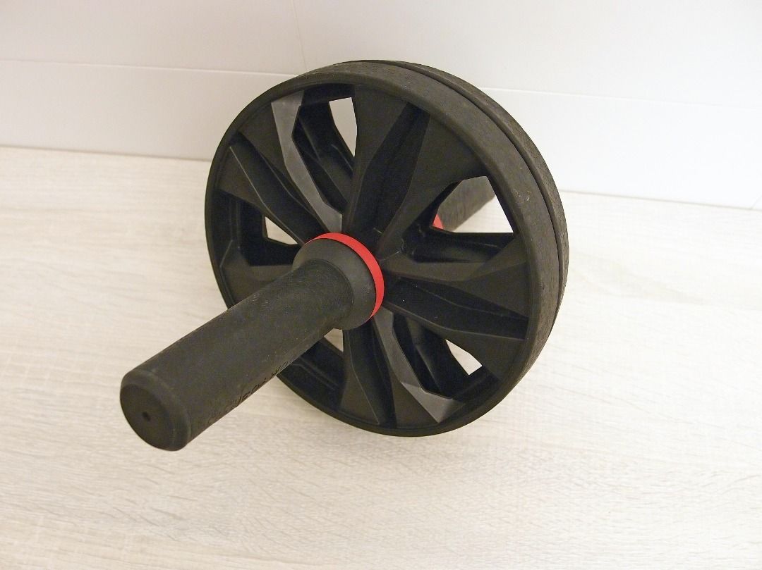 Decathlon Ab Wheel Cross Training Ab Roller CORENGTH Evolving AB Wheel With  Elastic Band Support, Blue