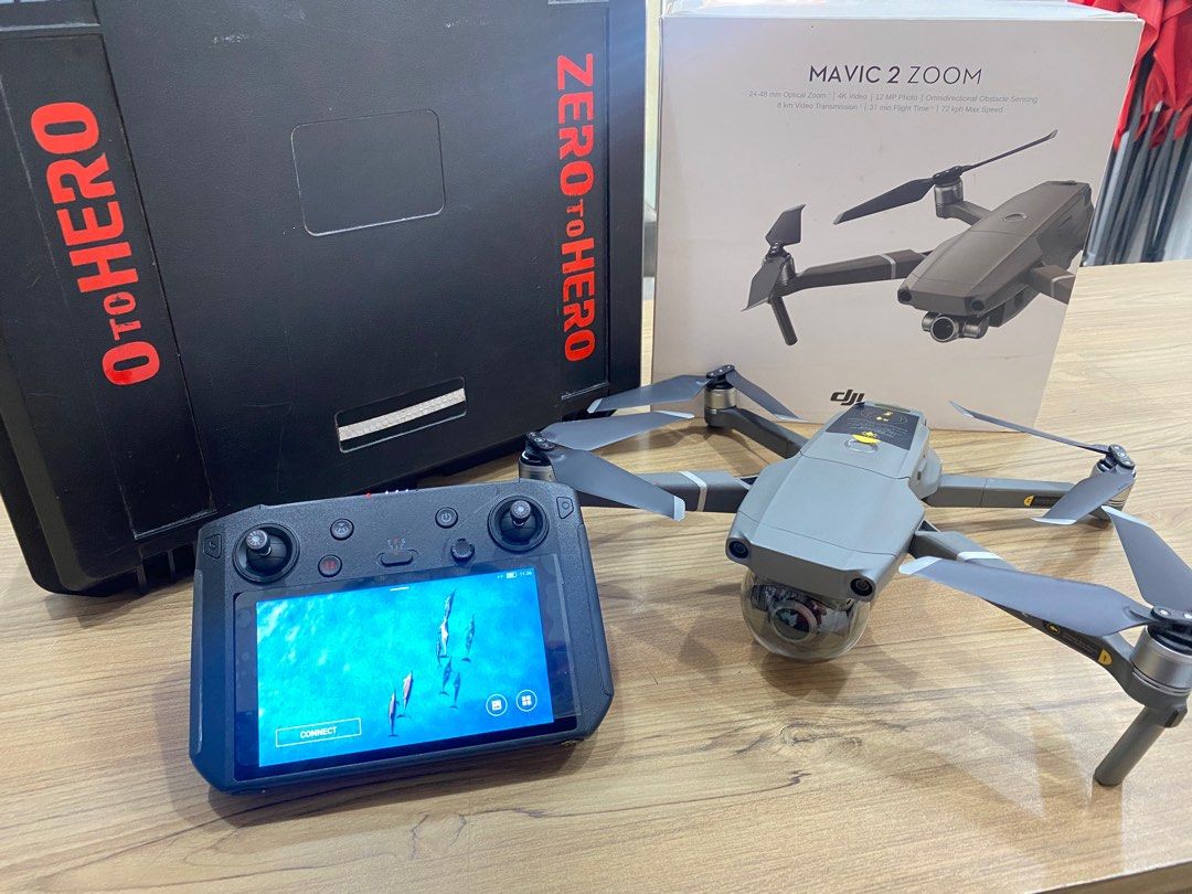 Dji mavic 2 zoom fly more combo store smart controller