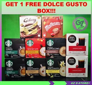 DOLCE GUSTO PODS COFFEE CHOCOLATE STARBUCKS