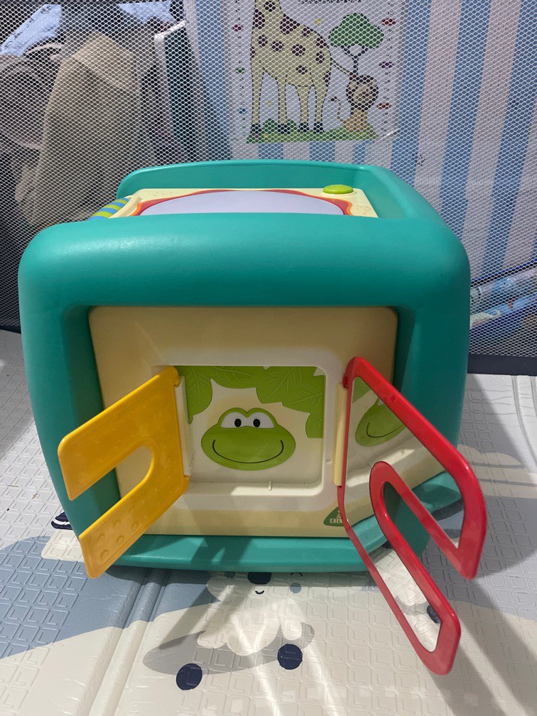 ELC activity cube box busy board baby, Bayi & Anak, Mainan & Baby ...