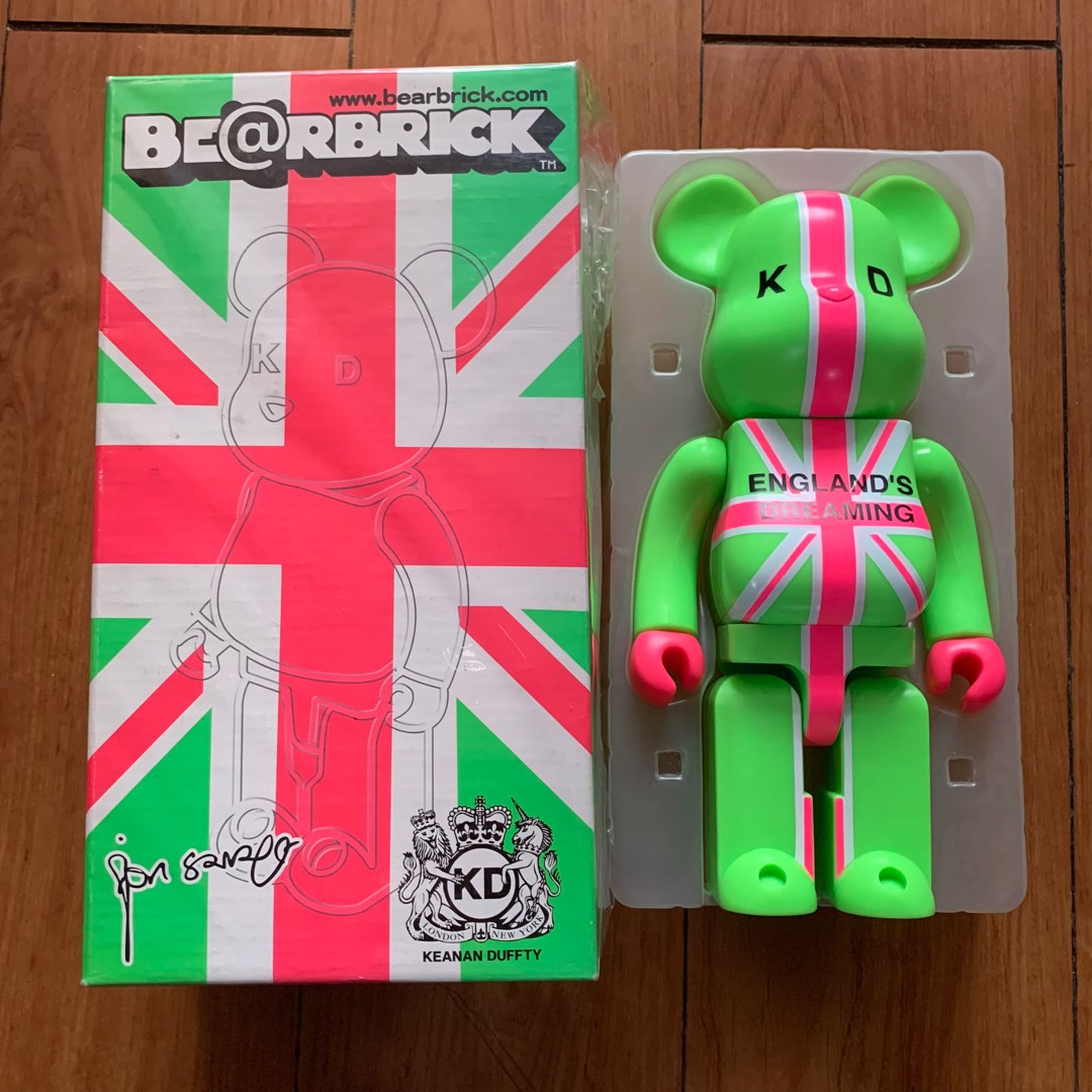 England\u0027s Dreaming Keanan Duffty x Jon Savage Bearbrick 400% Be