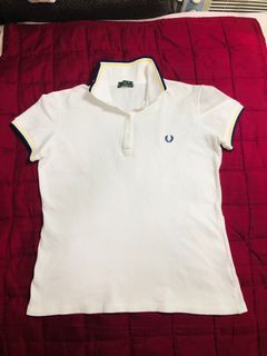 FRED PERRY WHITE POLO