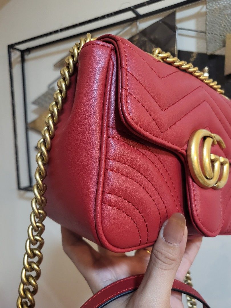 SALE GUCCI MARMONT SHOULDER BAG Luxury Bags Wallets on Carousell