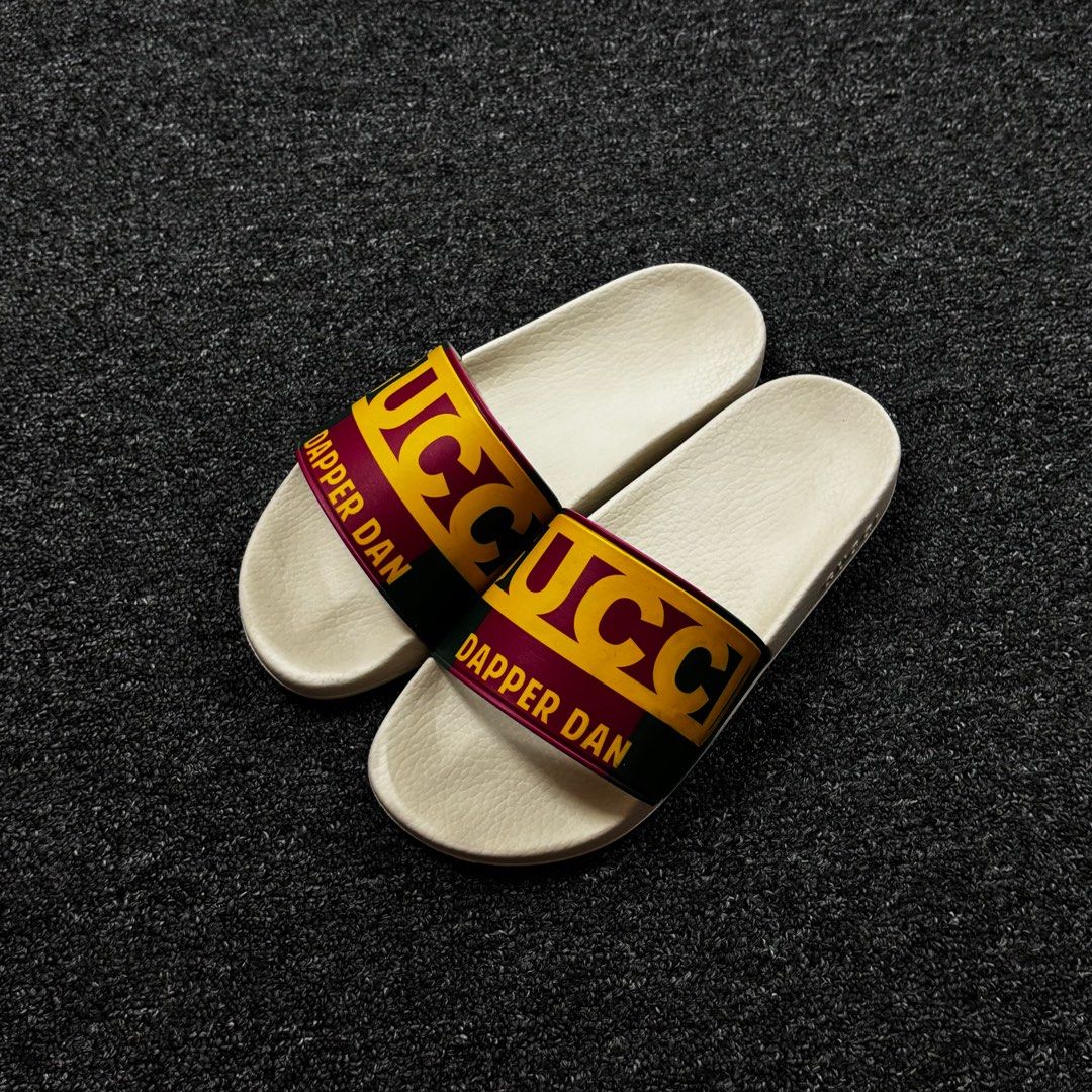 Gucci slides dapper dan store